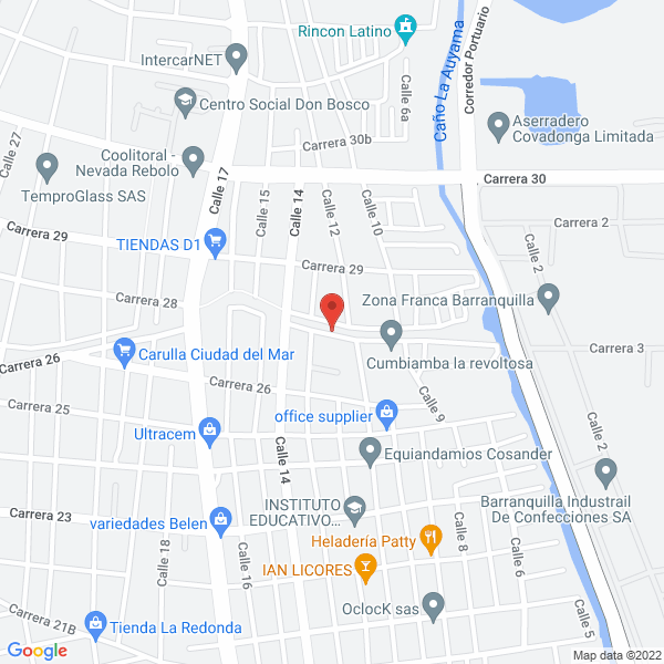 Map of Club Social El Refugio