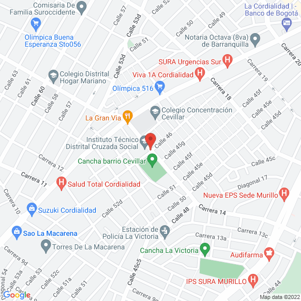 Map of Centro De Diagnóstico Automotor P-900