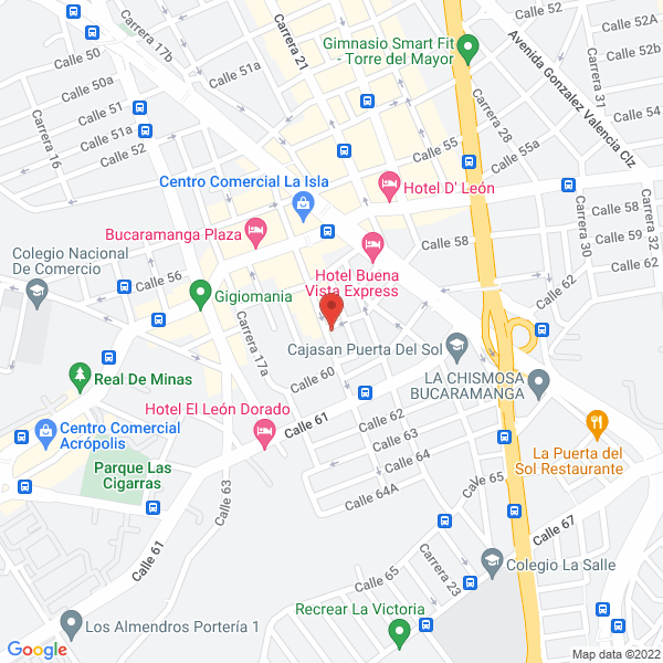 Map of Clinica Veterinaria Planeta Vivo