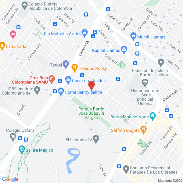 Map of Comunicaciones Ideas En Imagenes E.U.