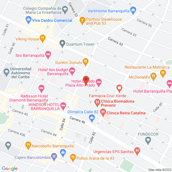 Map of Agencia Clinica Dental Denticenter