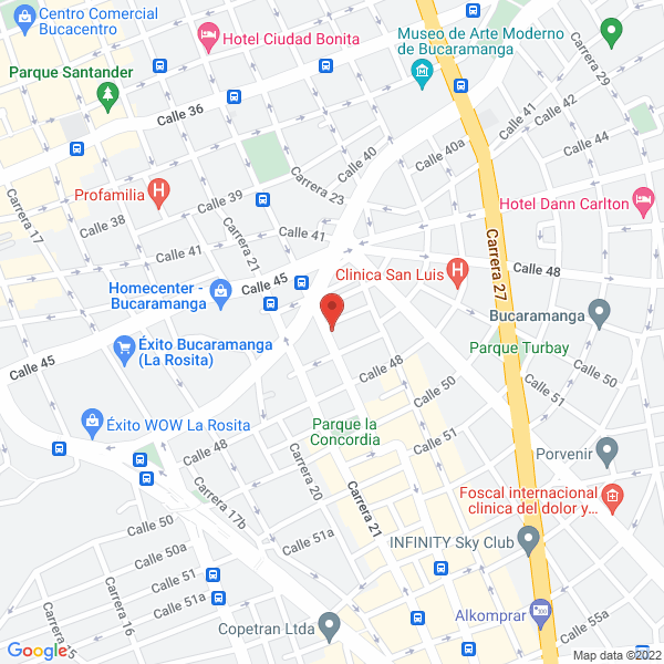 Map of Servi Clínicos Dromédica