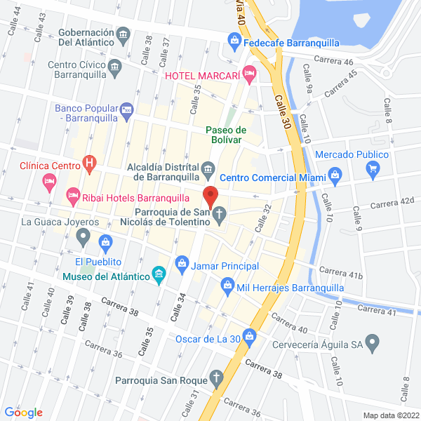 Map of Cootraguila