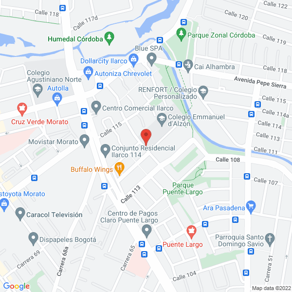 Map of Colegio Emmanuel D'Alzon