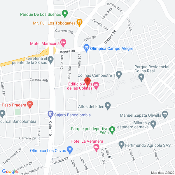 Map of Colegio Externado De Colombia