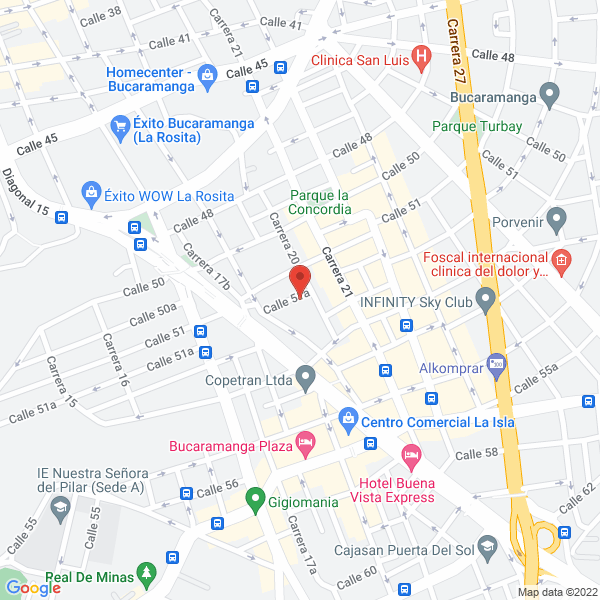 Map of Company Service