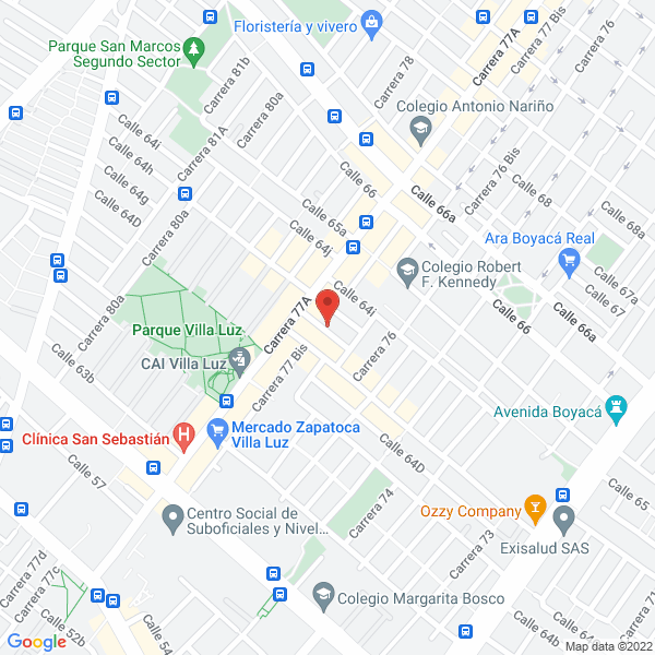 Map of Compañia De Asistencia Jurúdica Integral Ltda.