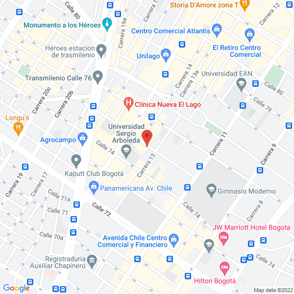 Map of Corredor Beltran Diego