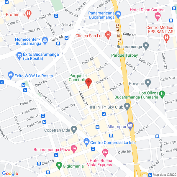 Map of Cortinas Ricardo Carreño