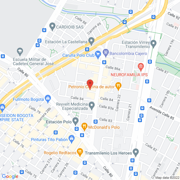 Map of Comercializadora San Mateo