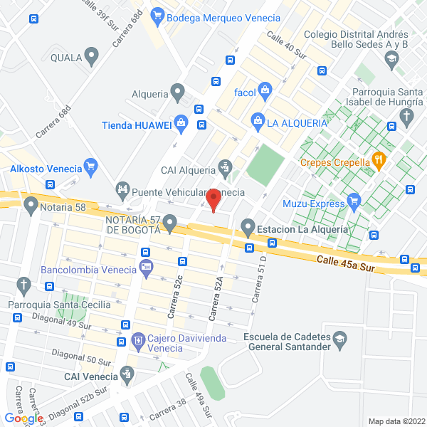 Map of Comercializadora Soltexco S.A.S.