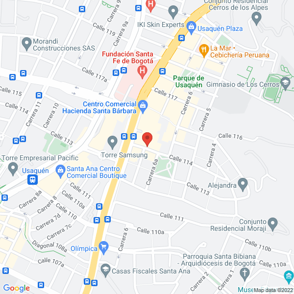 Map of Comercializadora Upc S.A.S