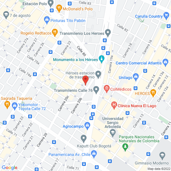 Map of Compañía De Servicios Eléctricos Integrales S.A.