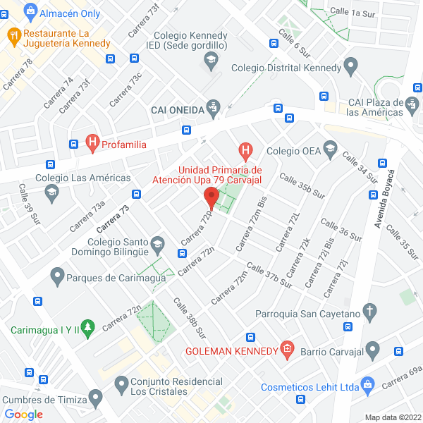 Map of Correservicios Y Cía. Ltda.