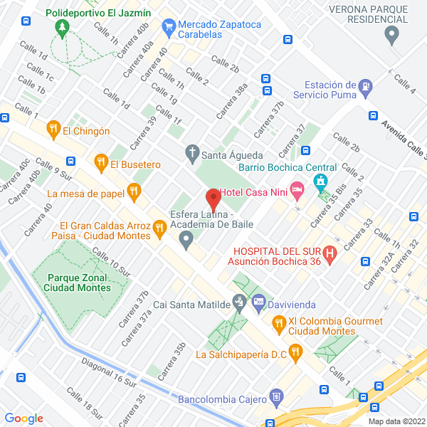 Map of Cosel Ltda