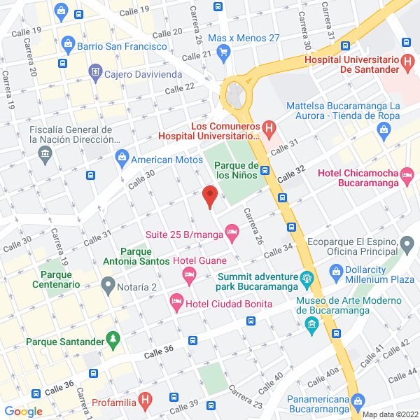 Map of Colegio Psicopedagógico Carl Rogers