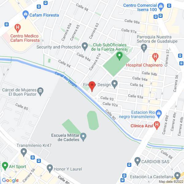 Map of Comercializadora Naturaleza Y Salud S.A.S.