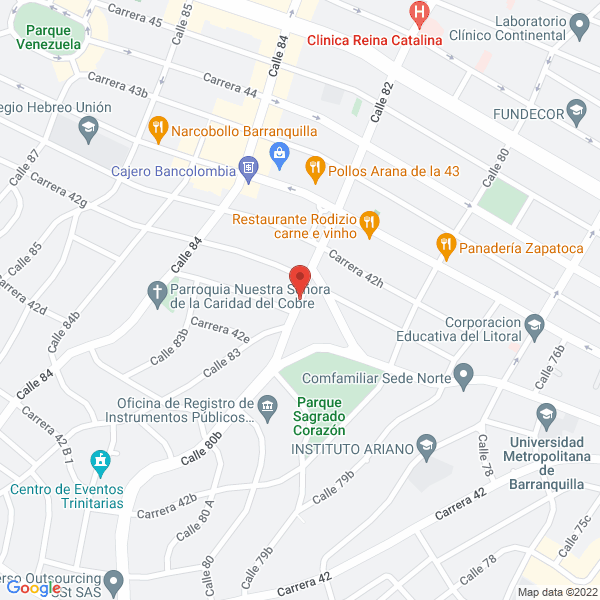Map of Comercializadora Nuevo Horizonte
