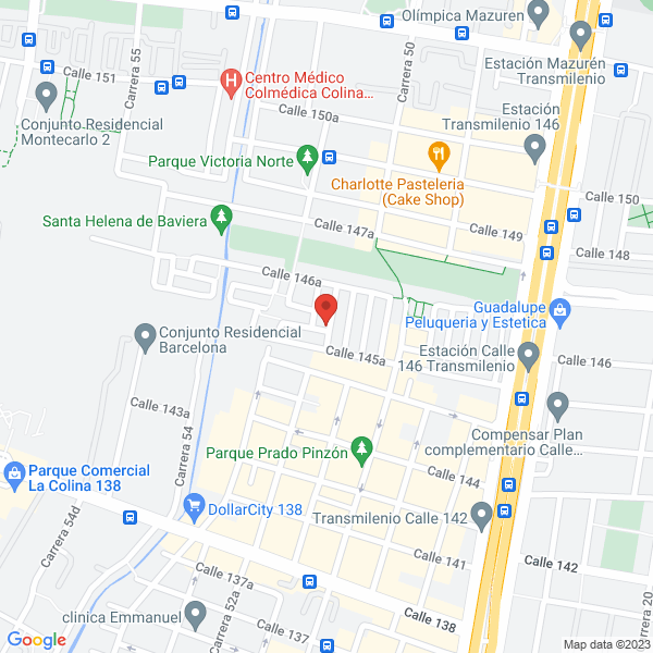 Map of Comercializadora Seguridad Protección Y Prevención Ltda.