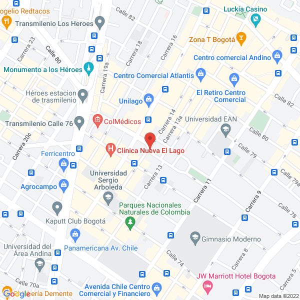 Map of Dal Italiano Pizza E Panini