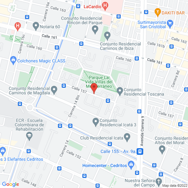 Map of Dan Trading S.A.S.