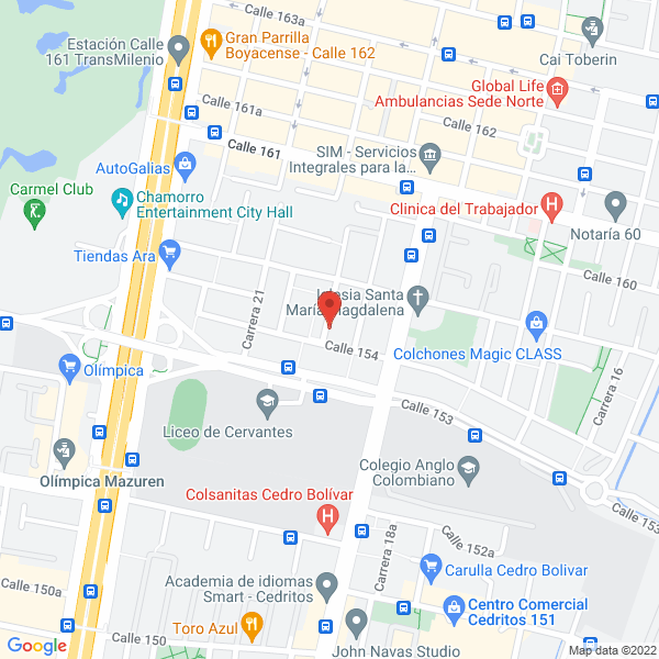 Map of Deco Sistemas Ltda.