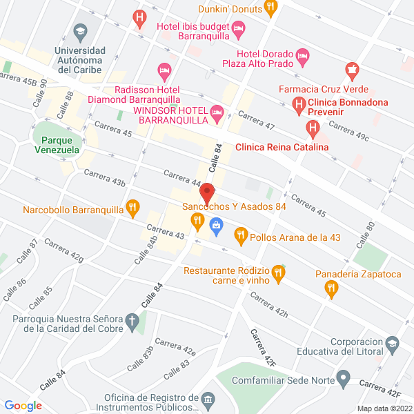 Map of Decor Party Store
