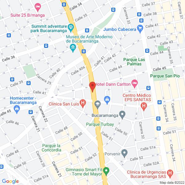 Map of Corporación Educativa Técnica Y Empresarial De Colombia Corpotecc