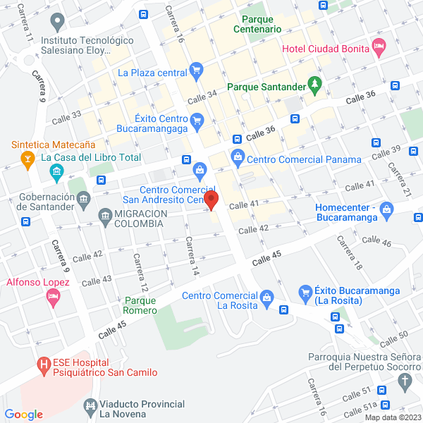 Map of Credi Maquinas