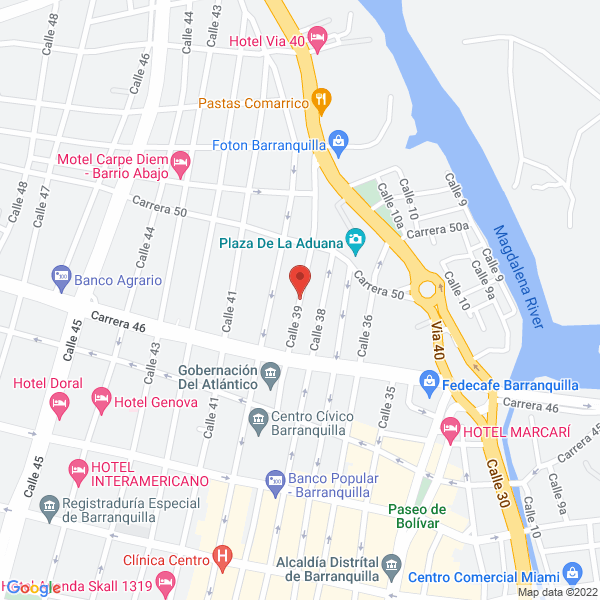 Map of Compresores Ltda.