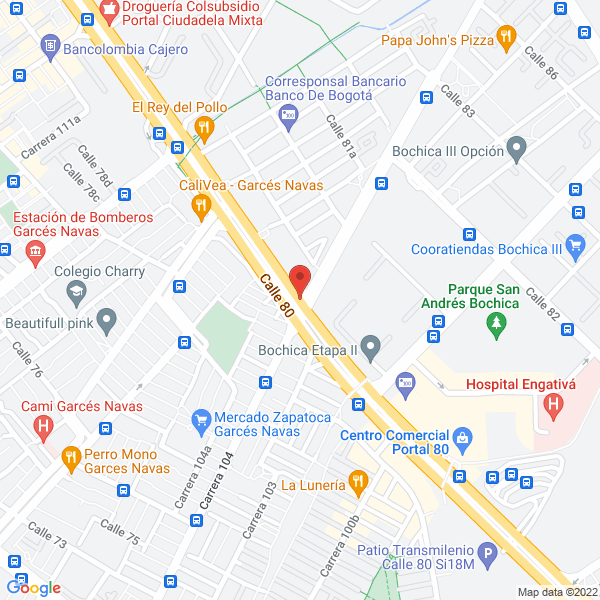 Map of Sfm Compresores S.A.S.