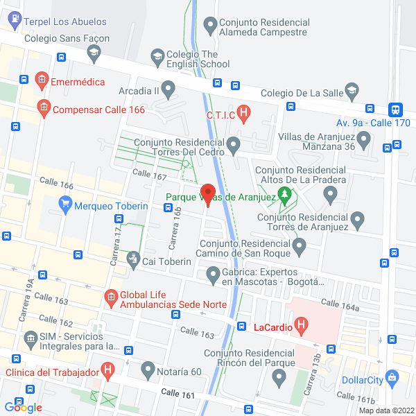 Map of Confort Arquitectura Ltda.