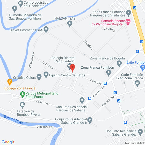 Map of Consergym Ltda