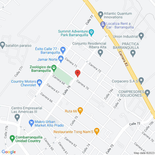Map of Consorcio Abuchaibe S.A.