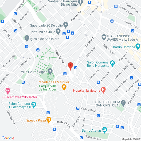 Map of Consorcio Express S.A.S.