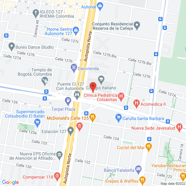 Map of García Sequeira Constantino