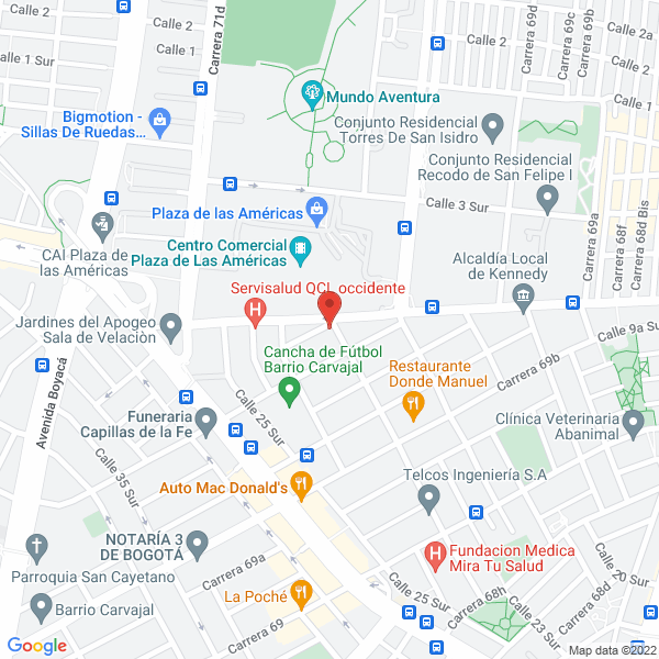 Map of Construcción Lg E.U.