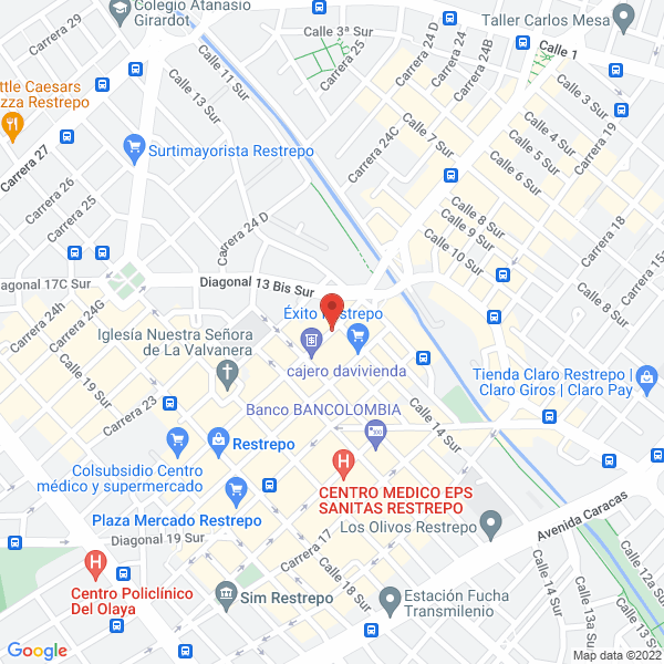 Map of Confecciones Emanuel