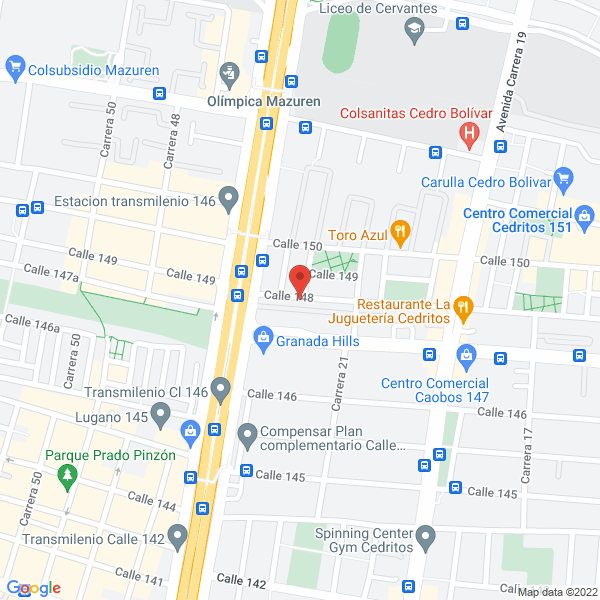 Map of Consulting Y Solutions Latinoamerica Ltda.