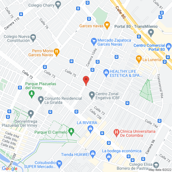 Map of Consultorio Médico Sergio Rojas