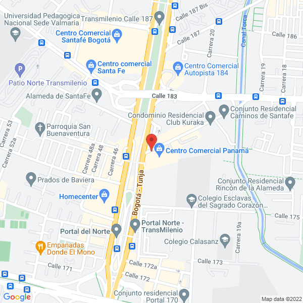 Map of Constructora Alarcon Mora E.U.