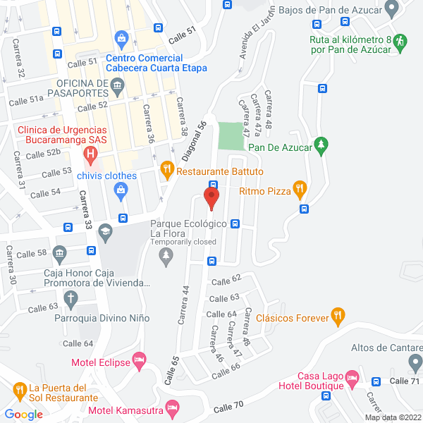 Map of Constructora Escandon Mejia Ltda.