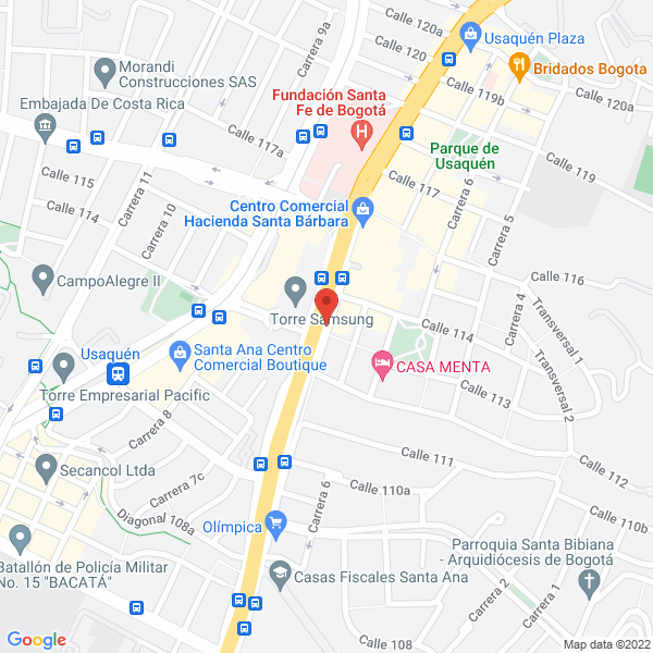 Map of Constructora Nafa S.A.S.