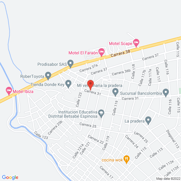 Map of Constructora Ramfo S.A.S.