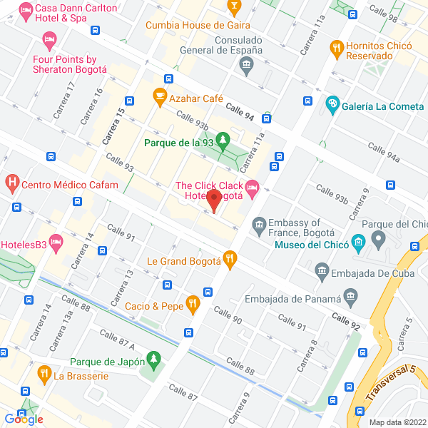 Map of Consulting And Technology Group S.A.S.
