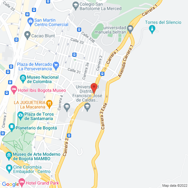 Map of Consultores Viajes Y Turismo S.A.S. Convitur