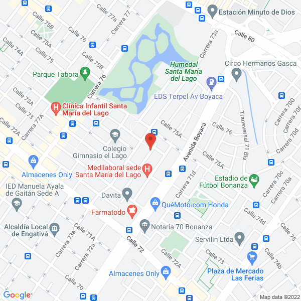 Map of Confecciones Bripo Ltda.