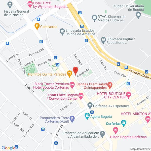 Map of Cyccom S.A.S.