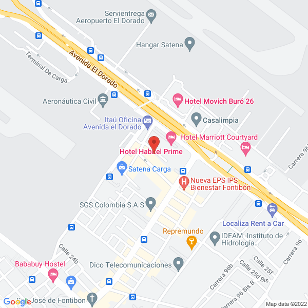 Map of D Mag Logistic Ltda.