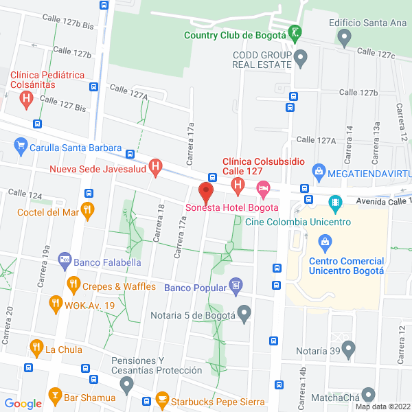 Map of D&R Equipos S.A.S.